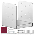 Stainless Steel Adjustable Post Base Bracket 152x152mm Deck Railing