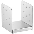 Post Base 152.4x152.4mm 10Pcs Stainless Steel Adjustable Deck Anchor