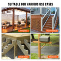 Post Base 203mm Stainless Steel Adjustable Anchor Bracket Deck Railing