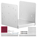 Post Base 203mm Stainless Steel Adjustable Anchor Bracket Deck Railing