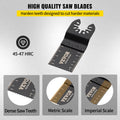 100PCS Oscillating Saw Blades Quick Release Multitool Wood Plastic