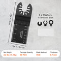 50PCS Oscillating Saw Blades Multi-Tool Wood Plastic Aluminum