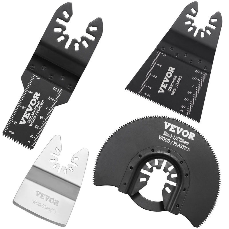 30pcs Oscillating Saw Blades Kit Wood Metal Plastic Multi Tool