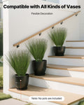 Artificial Grass Plant 686mm Faux Onion Grass 8 Pack Green Indoor Outdoor