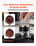 53mm Coffee Distributor 2-in-1 Adjustable Espresso Tool