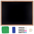 Rustic Wood Framed Chalkboard 35x46