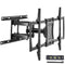 Full Motion TV Mount Fits for Most 37-75 inch TVs, Swivel Tilt Horizontal Adjustment TV Wall Mount Bracket with 4 Articulating Arms, Max VESA 600x400mm, Holds up to 132 lbs