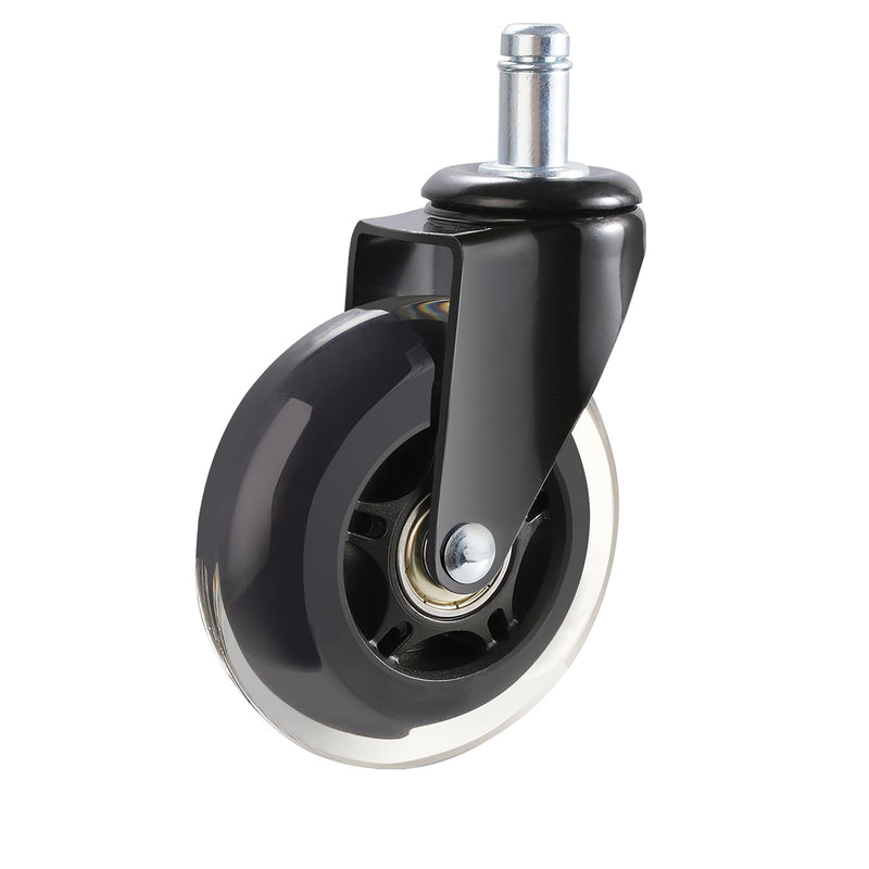 VEVOR Office Chair Caster Wheels 76.2mm Set 5 Heavy Duty 59kg Load