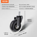 VEVOR Office Chair Caster Wheels 76.2mm Set 5 Heavy Duty 59kg Load