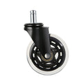 VEVOR Office Chair Caster Wheels 76.2mm Set 5 Heavy Duty 59kg Load