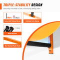 Wall Mounted Kayak Storage Rack 4-Capacity Adjustable Padded Arms