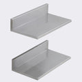 Stainless Steel Wall Shelf 21.8x40.6cm 20kg Floating Backsplash