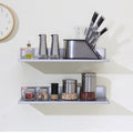 Stainless Steel Wall Shelf 8.6x24