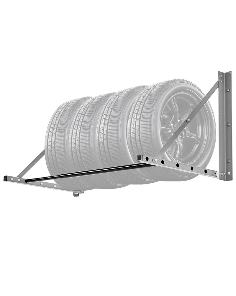 Wall Mounted Folding Tire Rack, 32