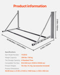Wall Mounted Folding Tire Rack 32-48