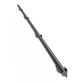 Wall Mounted Stair Handrail 3665mm Black Aluminum 32mm Pipe