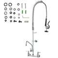 Commercial Faucet with Pre-Rinse Sprayer, 36