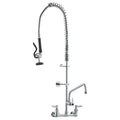 Commercial Faucet with Pre-Rinse Sprayer, 36