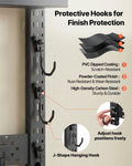 Gun Rack Wall Mount Heavy Duty Steel 3 Rifle Shotgun Holder
