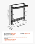 Gun Rack Wall Mount Heavy Duty Steel 3 Rifle Shotgun Holder
