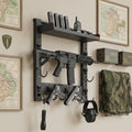 Gun Rack Wall Mount Heavy Duty Steel 3 Rifle Shotgun Holder