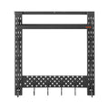 Gun Rack Wall Mount Heavy Duty Steel 3 Rifle Shotgun Holder