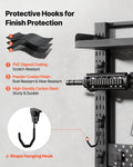 Gun Rack Wall Mount Heavy Duty Steel 5 Rifle Shotgun MOLLE Magazine