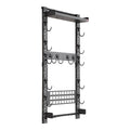 Gun Rack Wall Mount Heavy Duty Steel 5 Rifle Shotgun MOLLE Magazine