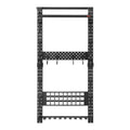 Gun Rack Wall Mount Heavy Duty Steel 5 Rifle Shotgun MOLLE Magazine