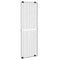 3x Grid Wall Panels 610x1828mm Black Wire Display Rack Storage