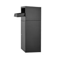 90.9cm Galvanized Steel Parcel Mailbox Lock Anti-Theft Black