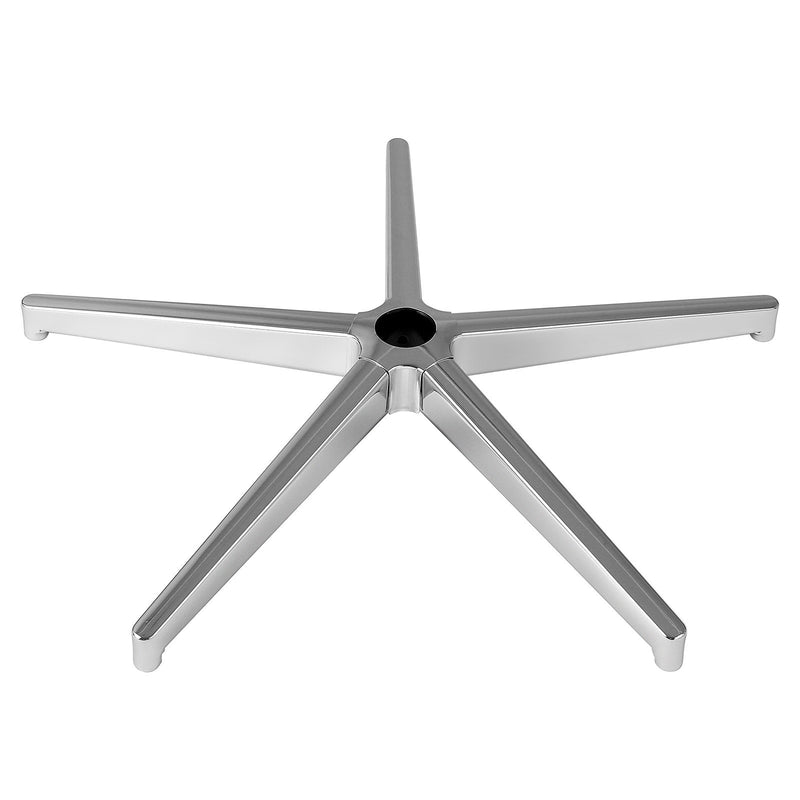 Office Chair Base 710mm Heavy Duty Universal Replacement Silver