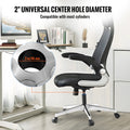 Office Chair Base 710mm Heavy Duty Universal Replacement Silver