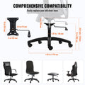 Office Chair Base 710mm Swivel 1134kg Load 100mm Stroke