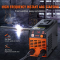ARC Stick Welder 220V 140A Stick/TIG 2-in-1 Hot Start
