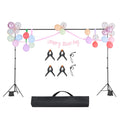 Backdrop Stand 298x300cm Adjustable Photo Studio Kit Heavy Duty
