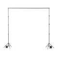 Backdrop Stand 298x300cm Adjustable Photo Studio Kit Heavy Duty
