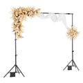 Backdrop Stand 213x300cm Adjustable Photo Studio Kit 3 Crossbars