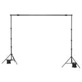 Backdrop Stand 213x300cm Adjustable Photo Studio Kit 3 Crossbars