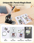 Button Maker Machine 58mm Pin Maker 500pcs Parts DIY Badges Black