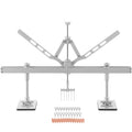 Dent Pull Lever Bar Kit Fit for Both Aluminum and Steel Dent Pulling (43INCH/1100MM)