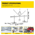 Dent Pull Lever Bar Kit Fit for Both Aluminum and Steel Dent Pulling (43INCH/1100MM)
