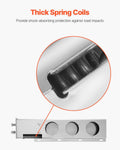 Stainless Steel Mud Flap Hangers with Light Cutouts, 2-1/2
