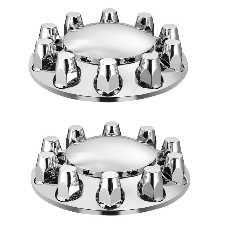 Front Axle Cover Combo Kit ABS Lug Nut Covers Tools