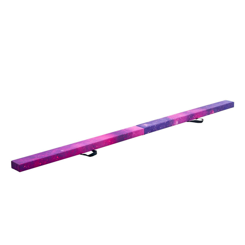 8FT Folding Balance Beam Gymnastics Training Equipment Kids 136KG