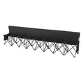 8 Seat Portable Folding Bench Outdoor Camping Chair Carry Bag