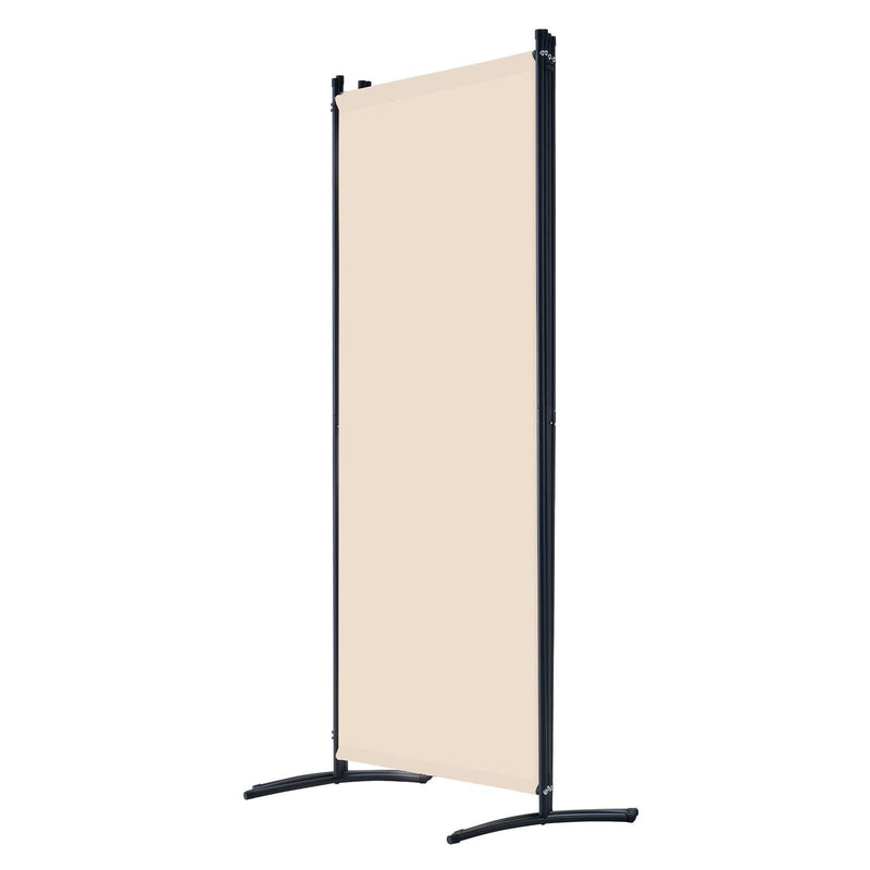 4 Panel Room Divider Folding Privacy Screen Partition Beige