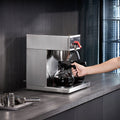 12 Cup Commercial Drip Coffee Maker 3 Glass Carafes 3 Warmers
