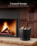 Ash Bucket 4 Piece Set 9.8L Metal Fireplace Wood Stove Fire Pit