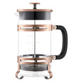 French Press Coffee Maker 1L Borosilicate Glass Stainless Steel